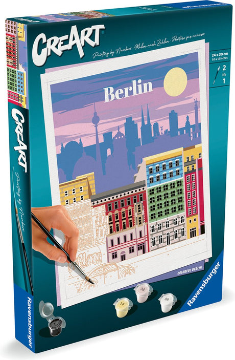 Farba Ravensburger Creart po numerach - Berlin