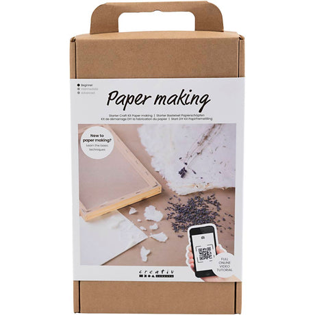 Firma Creativ https: www.cchobby.nl starter-hobbyset-paper-making-1-box