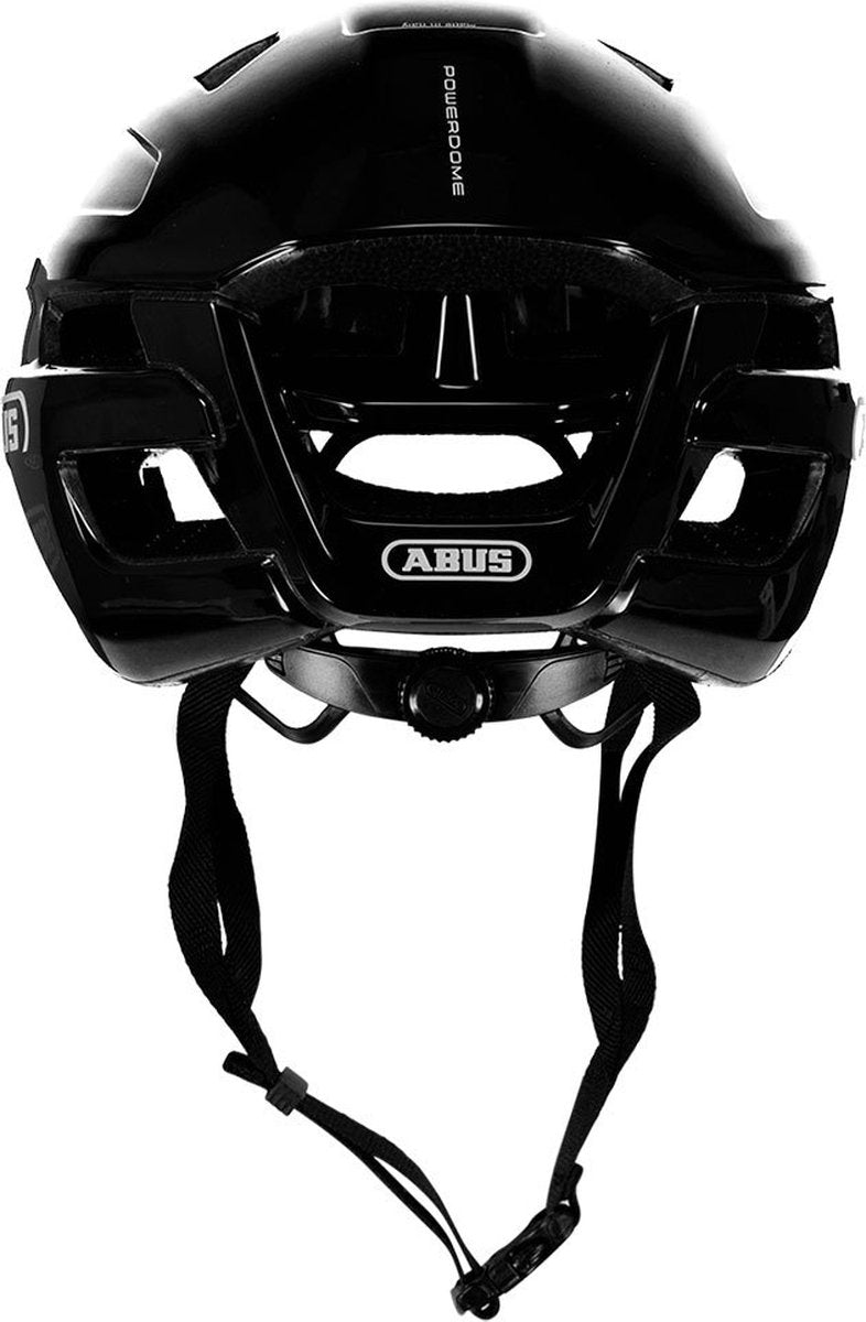 Kask Abus Powerdome błyszczący czarny s 51-55cm