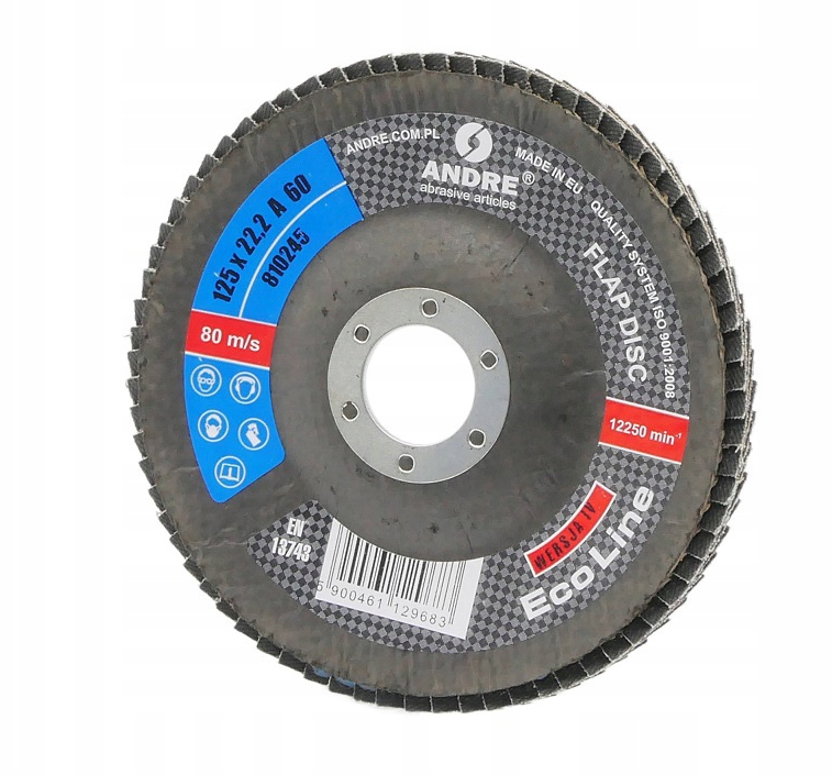 Andre wielwiel 125mm p60 eco line versie iv
