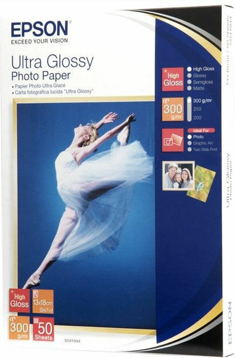 Papier fotograficzny Epson c13s041944bh ultra - 13x18cm 50 ark.