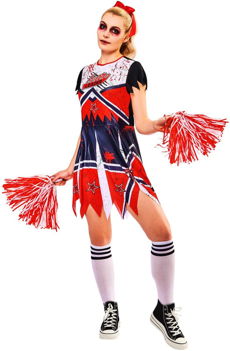 Kostium cheerleaderka Rubies Zombie dla dorosłych - - Rozmiar XS