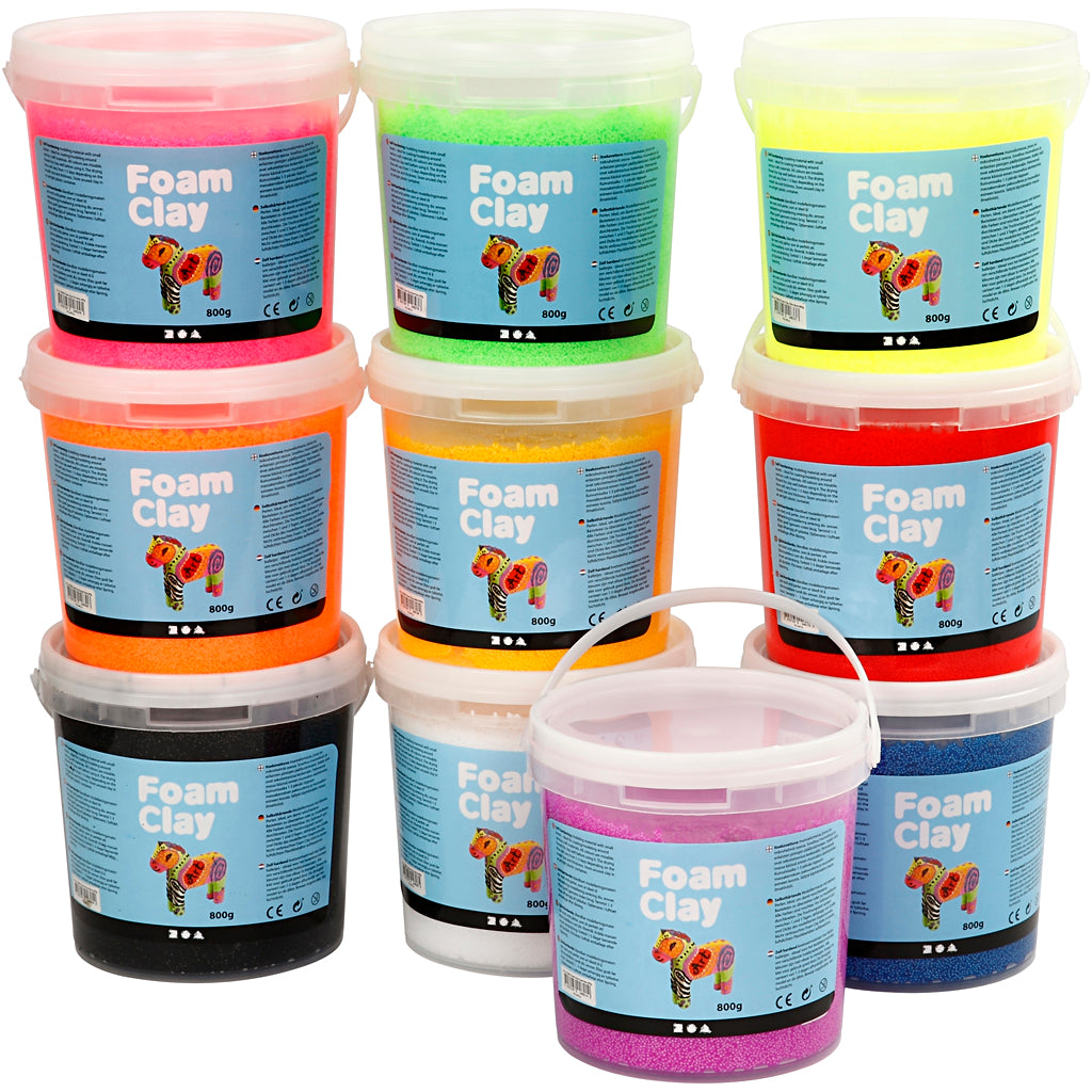 Https: www.cchobby.nl foam-clayr-diverse-colors-10-bucket-1-box