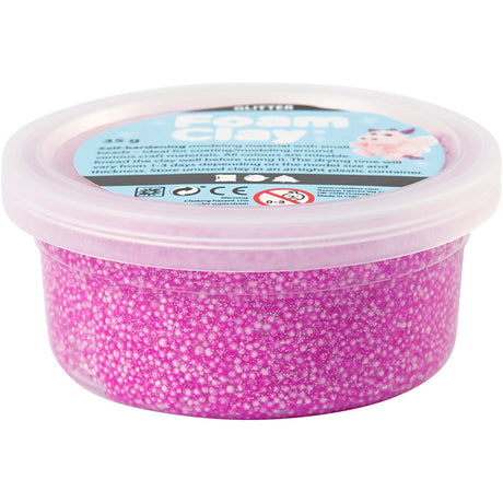 Firma Creativ https: www.cchobby.nl foam-clayr-glitter-purple-35-gr-1-doosje