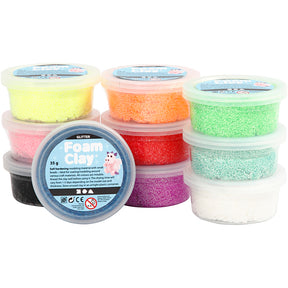 Piankowa glinka https: www.cchobby.nl foam-clayr-glitter-diverse-colors-10x35-gr-1-doos