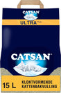 Żwirek Catsan - zbrylający ultra - worek - 15l