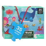 Puzzle podłogowe Podwodny świat, 35 szt.