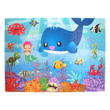 Puzzle podłogowe Podwodny świat, 35 szt.