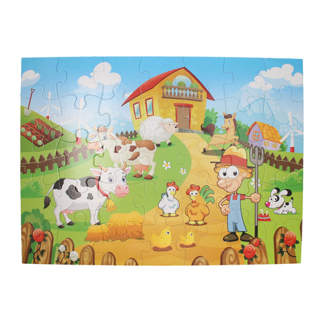 Zabawki Lobbes np. puzzle podłogowe farma, 35 szt.