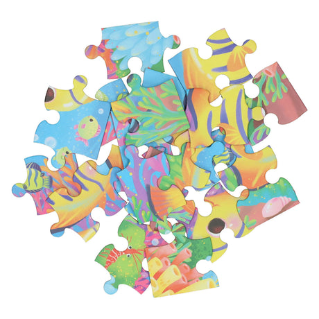 Mini puzzle podwodny świat, 20 szt.