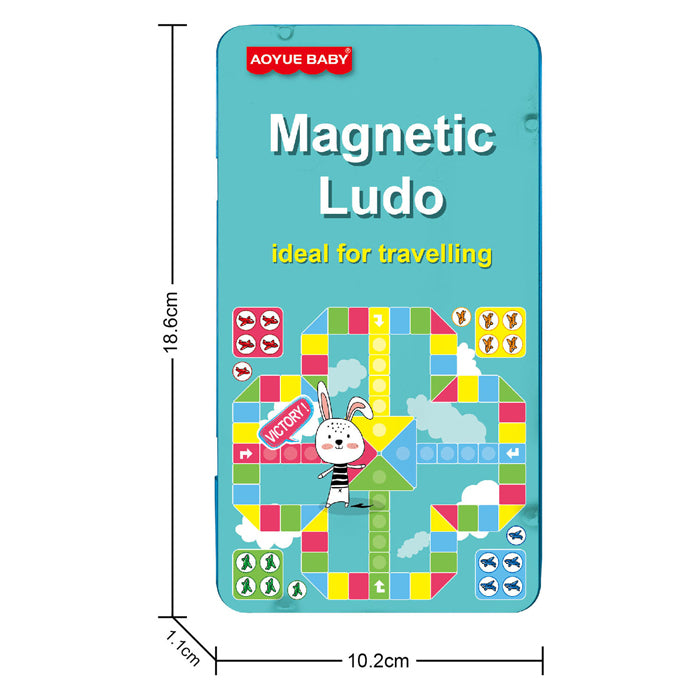 Ludo magnetyczne w puszce