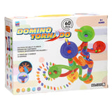 Zabawki Lobbes np. marmurowy tor domino tornado, 60 sztuk.
