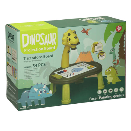Stół do projekcji rysunków Dino, 34 szt.