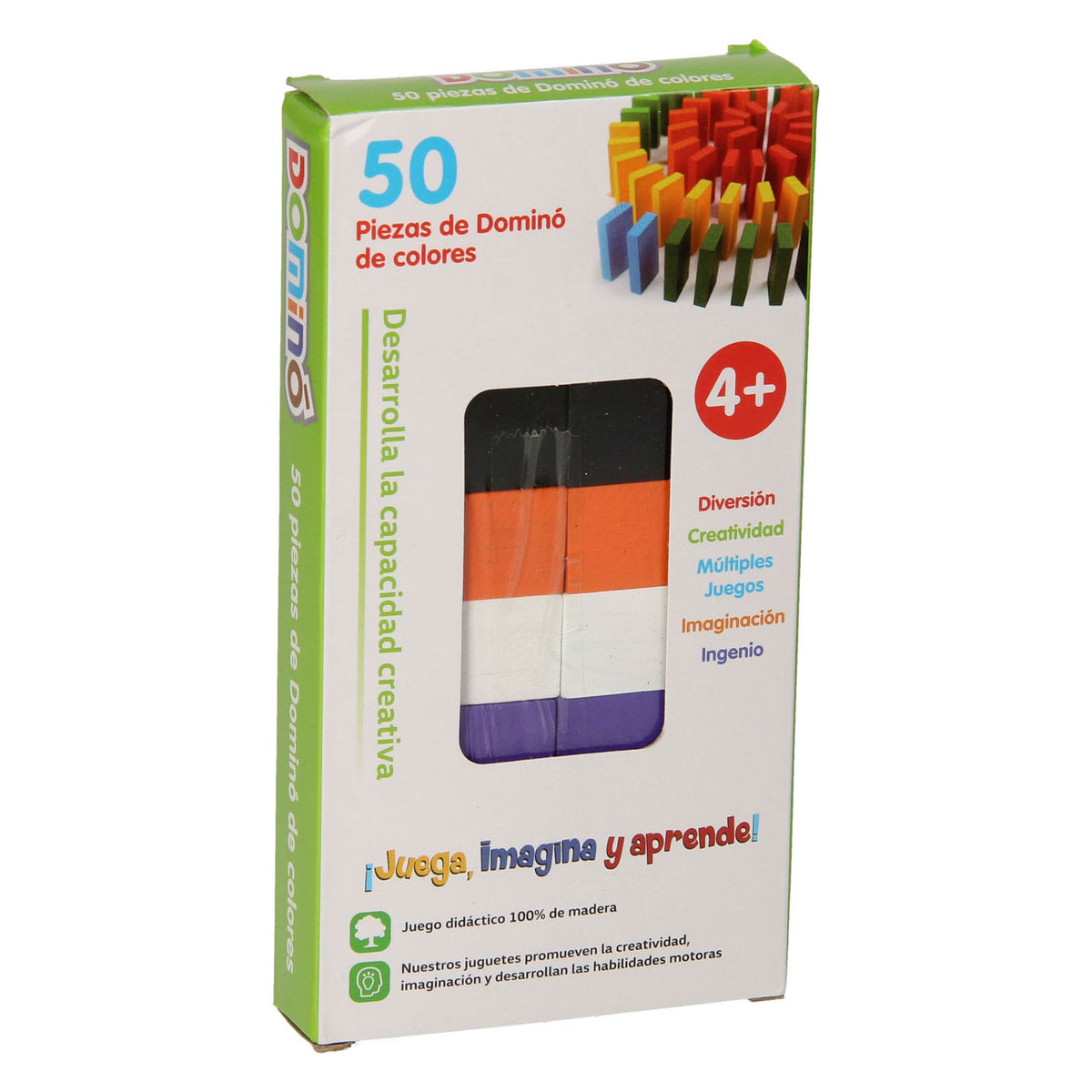 Domino drewniane, 50 szt.