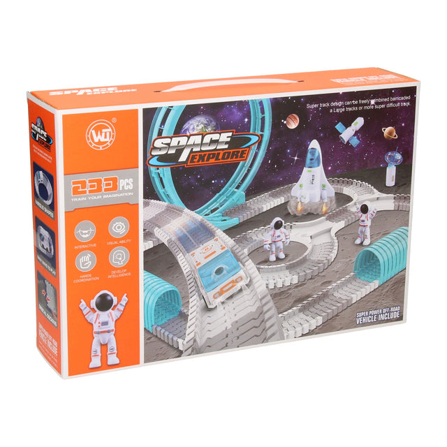 Zestaw torów wyścigowych Space Explorer XL, 221 szt.