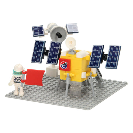 Zestaw konstrukcyjny Lobbes Toys BV Moon Mission, 117 elementów
