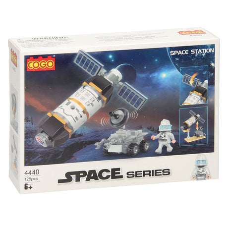 Zestaw konstrukcyjny Lobbes Toys BV Moon Mission, 113 elementów