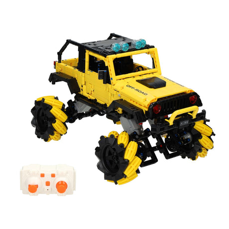 Lobbes Toys BV Happy Build Zestaw klocków zdalnie sterowanych Pick-up - 1490szt.