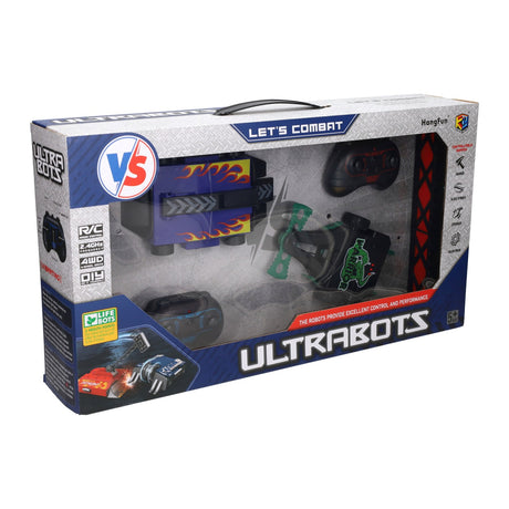 Lobbes Toys BV Roboty bojowe sterowane RC - zestaw 2 robotów i arena
