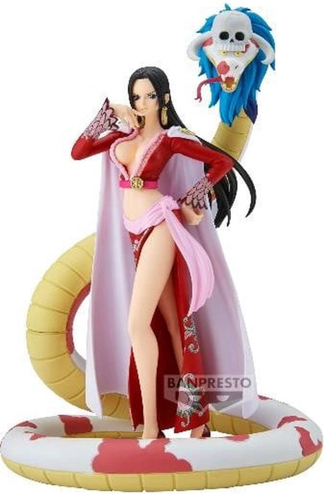 Banpresto spółka z ograniczoną odpowiedzialnością jednoczęściowy dxf - seria grandline - extra+ - posąg boa hancocka 17cm