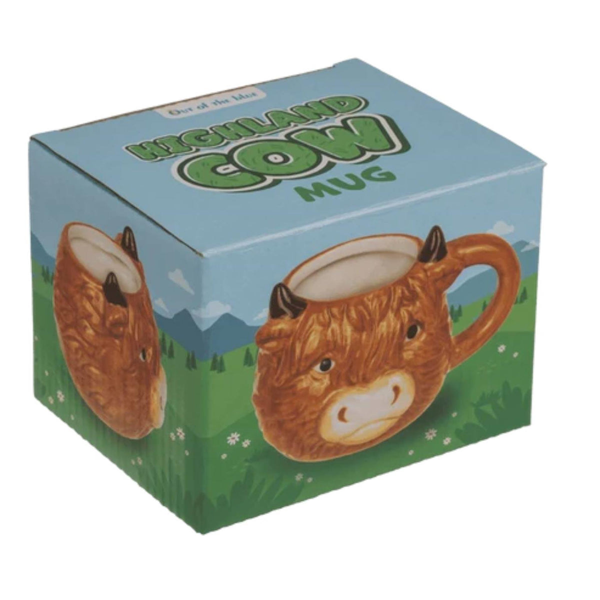 Ootb mok schotsehooglander aardewerk 300 ml