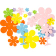 Firma Creativ https: www.cchobby.nl eva-foam-vorm-bloemen-size-10-60-mm-thickness-2-mm-diverse-colors-100-piece-1-box