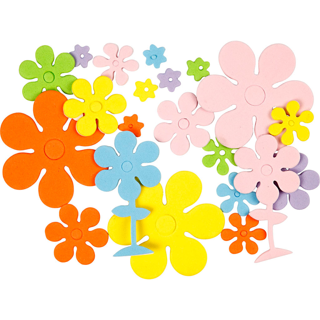 Firma Creativ https: www.cchobby.nl eva-foam-vorm-bloemen-size-10-60-mm-thickness-2-mm-diverse-colors-100-piece-1-box