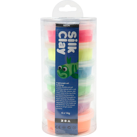 Jedwabna glinka https: www.cchobby.nl jedwabna glinka-neon-kolory-6x14-gr-1-doos
