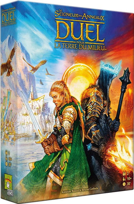 Asmodee le seigneur des anneaux™: pojedynek pour la terre du milieu, gra karciana, 10 lat, 30 min, 30 min