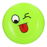 Frisbee uśmiechnięta twarz