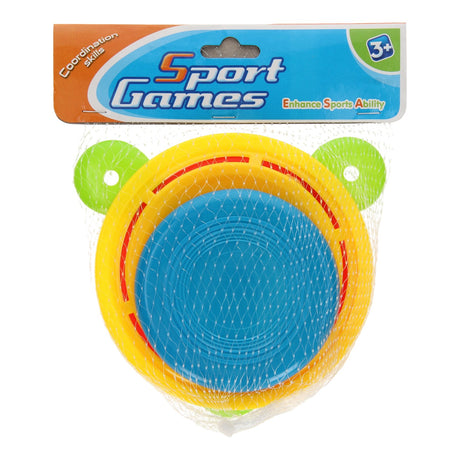 Zestaw frisbee Lobbes, 4 sztuki.