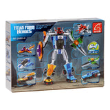 Lobbes bouwset titan heroes - space explorer oranje - 96dlg.