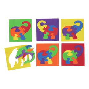 Puzzle z pianki zwierzęcej