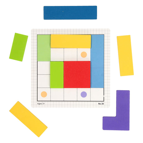 Drewniane puzzle Lobbes Toys BV IQ