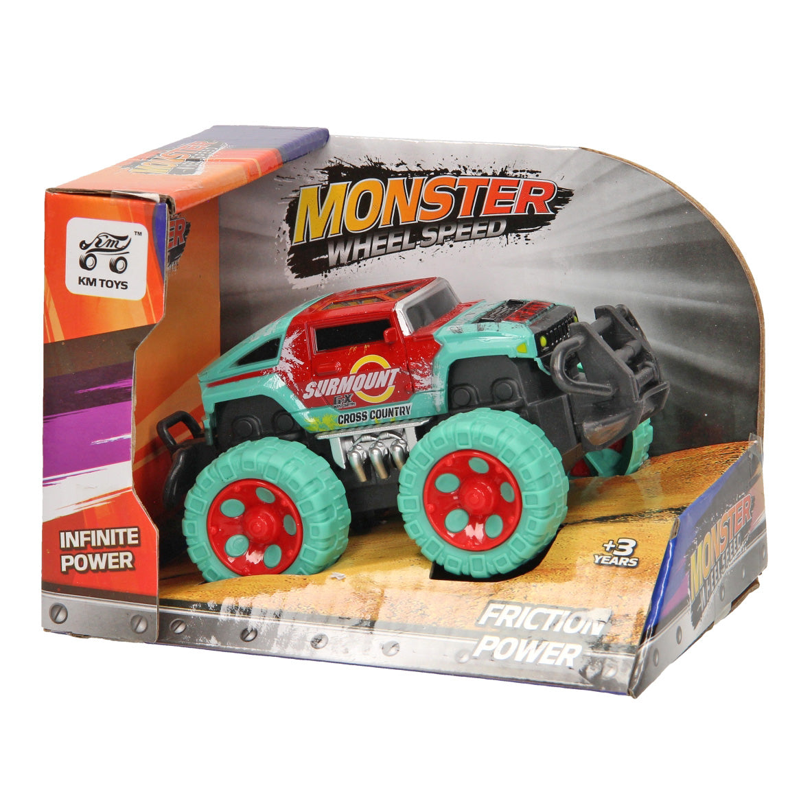 Kolor duetu Monster Car