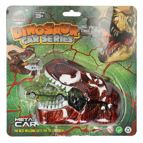 Zabawki Lobbesa, na przykład zestaw do strzelania do dinozaurów