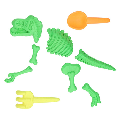 Bioplastikowe formy piaskowe Dino