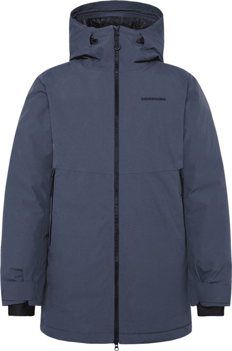 Didriksons tempest usx parka heren outdoorjas - sleepy blue s