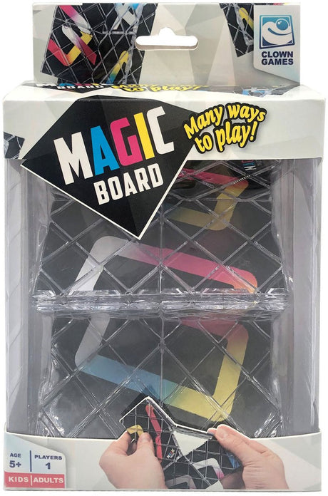 Magiczna łamigłówka planszowa z łamigłówkami dla dzieci i dorosłych.