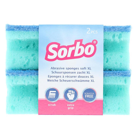 Ściereczki Sorbo miękkie xl bez zarysowań 11,5x6x4cm zestaw 2 szt.