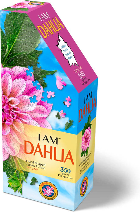 Mad Capp Puzzle dalia mini kolorowa kartonowa zabawka.
