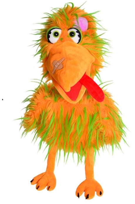 Żywe lalki, rękawiczka marionetka bernie-birdie ptak 44cm