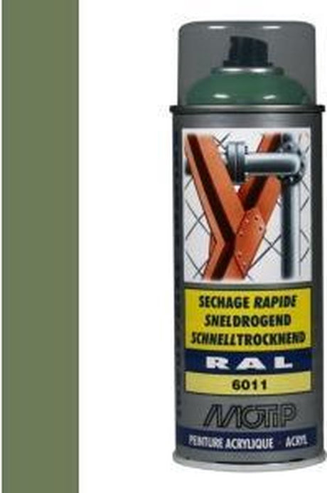 Motip 1051702 - ind. ral 6011 reseda green spray puszka 400 ml | 1 szt