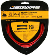 Zestaw węży hydraulicznych Jagwire Mountain Pro, czerwony