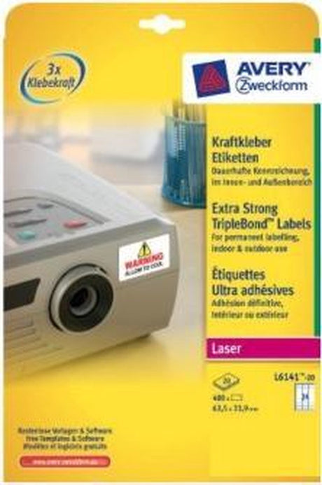 Etykiety specjalne Avery l6141-20 480 sztuk