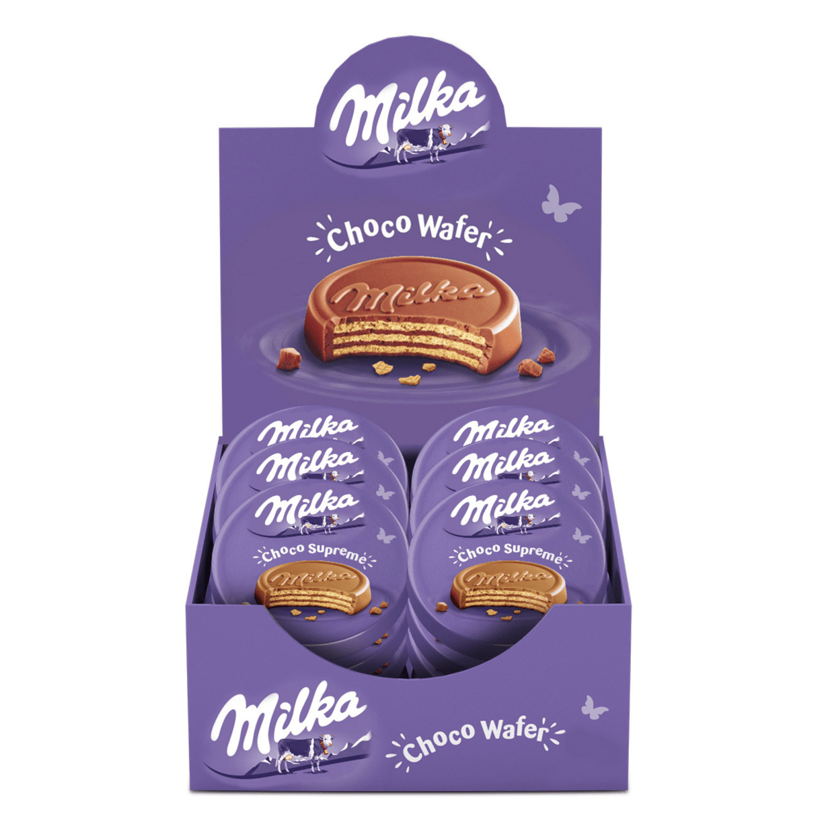 Wafelek czekoladowy Milka pojedynczy (30x 30gr)