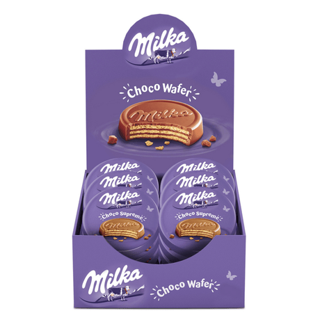 Wafelek czekoladowy Milka pojedynczy (30x 30gr)
