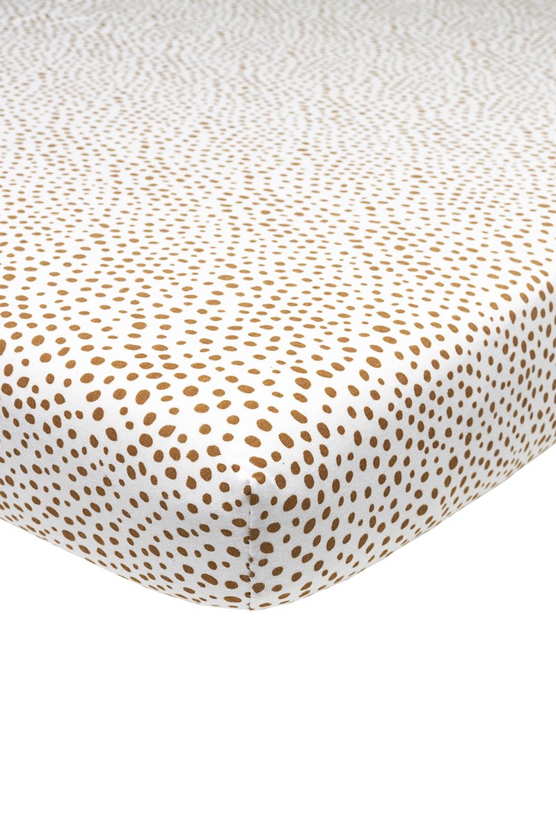 Prześcieradło dziecięce Gepard Meyco - camel - 40x80 90cm
