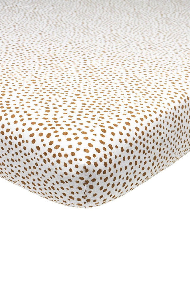 Prześcieradło dziecięce Gepard Meyco - camel - 40x80 90cm