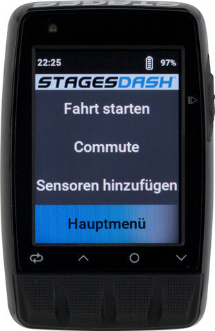 Komputer rowerowy z GPS Stages Dash M50